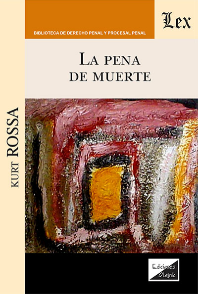 Cover of book: Pena de muerte, La