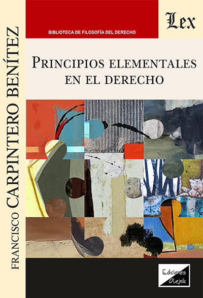 Cover des Buchs: Principios elementales en el derecho