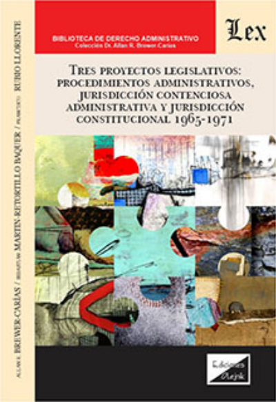 Cover des Buchs: Tres proyectos legislativos: procedimientos