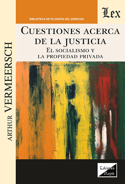 Cover of book: Cuestiones acerca de la justicia