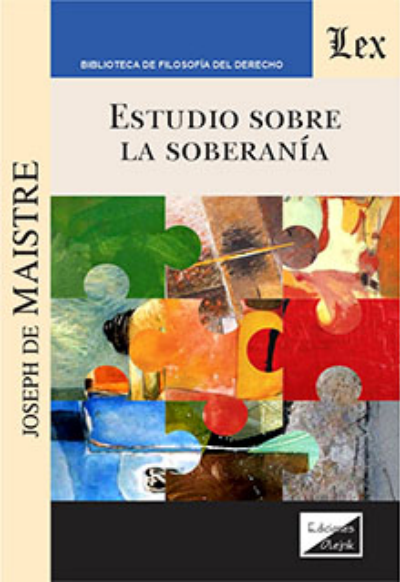 Cover of book: Estudio sobre la soberanía