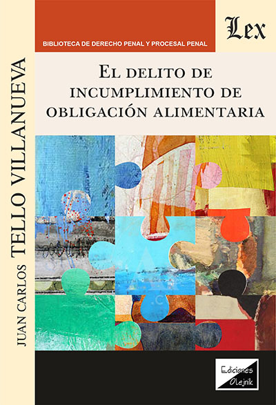 Cover des Buchs: Delito de incumplimiento de obligación alimentaria