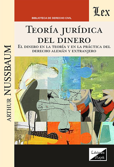 Cover des Buchs: Teoría jurídica del dinero