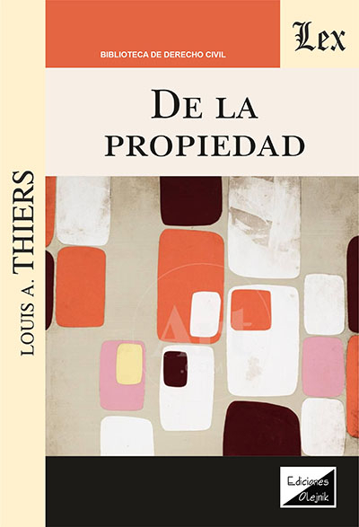 Cover des Buchs: De la propiedad