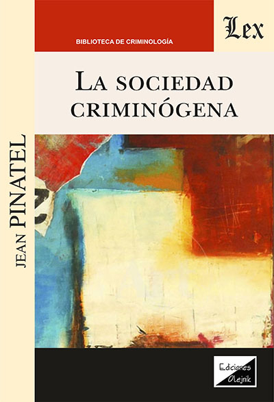 Cover des Buchs: Sociedad criminógena