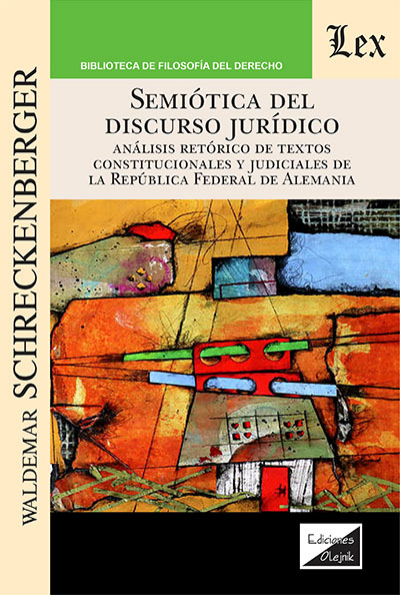 Cover of book: Semiótica del discurso juridico