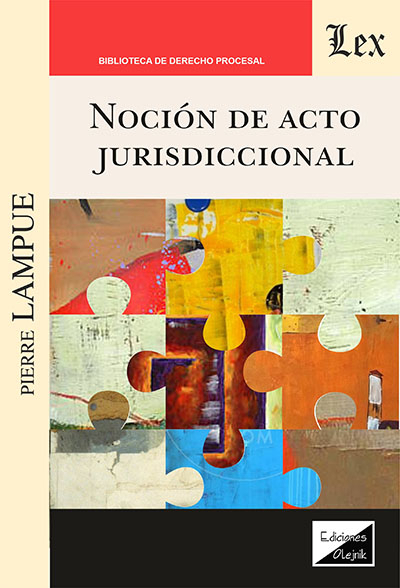 Cover des Buchs: Noción de acto juridiccional