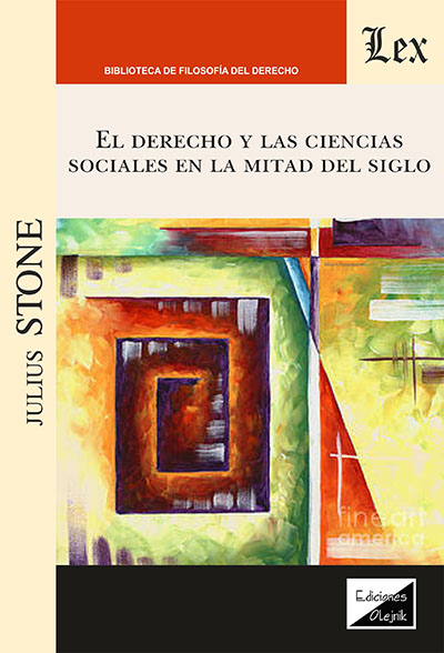 Cover of book: Derecho y las ciencias sociales en la mitad del siglo, El