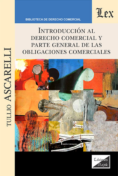 Cover of book: Introducción al derecho comercial y parte