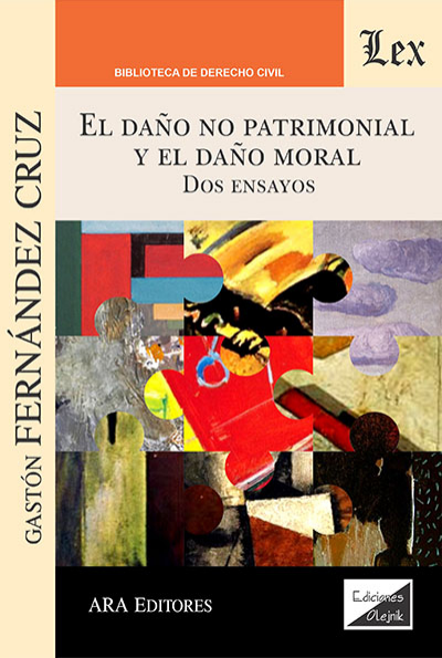 Cover of book: Daño no patrimonial y eñ daño moral