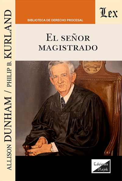Cover des Buchs: Señor magistrado, El