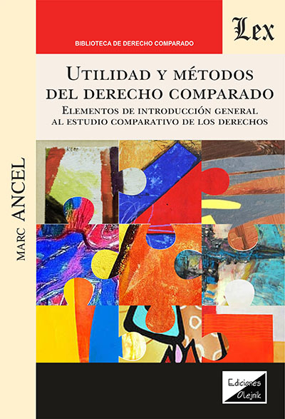 Cover des Buchs: Utilidad y metodos del derecho comparado