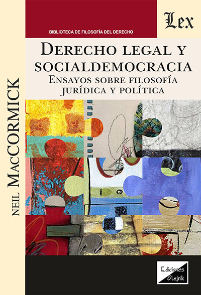 Cover des Buchs: Derecho legal y socialdemocracia. Ensayo sobre filosofia juridica y politica
