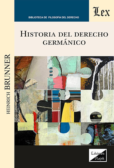 Cover des Buchs: Historia del derecho germánico