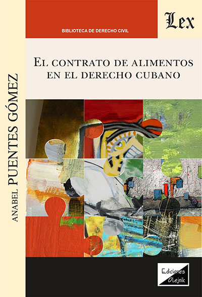 Cover des Buchs: Contrato de alimentos en el derecho cubano, El
