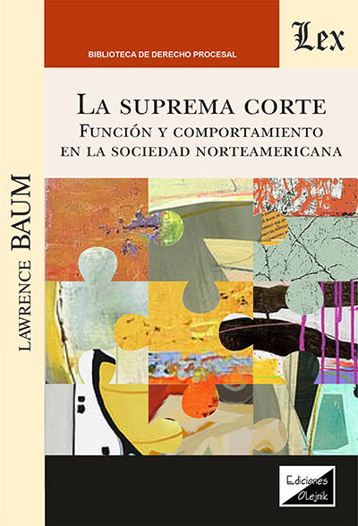 Cover des Buchs: Suprema corte. Función y comportamiento en la sociedad