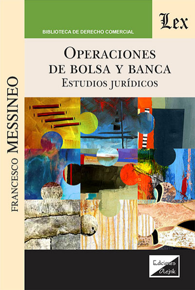 Cover of book: Operaciones de bolsa y banca