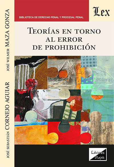 Cover of book: Teorías en torno al error de prohibicion