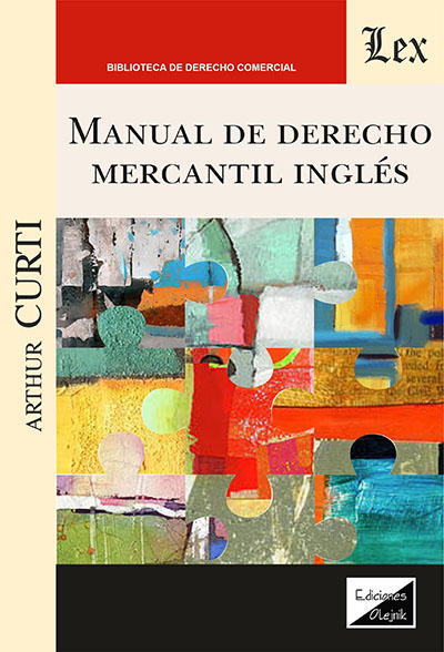 Cover of book: Manual de derecho mercantil inglés
