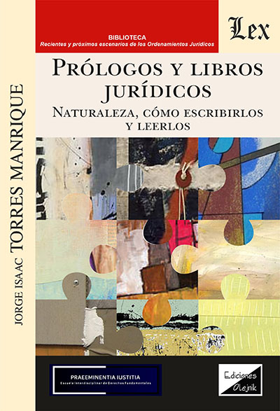 Cover of book: Prólogos y libros jurídicos