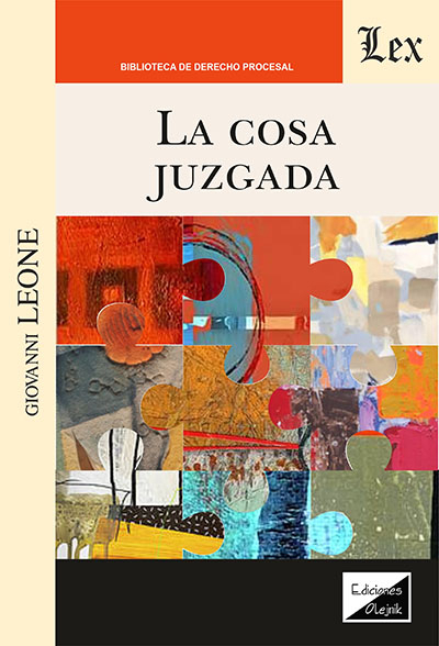 Cover des Buchs: Cosa juzgada, La