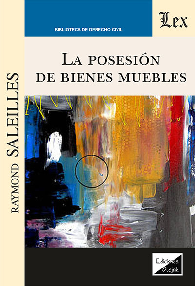 Cover des Buchs: Posesión de bienes muebles, La