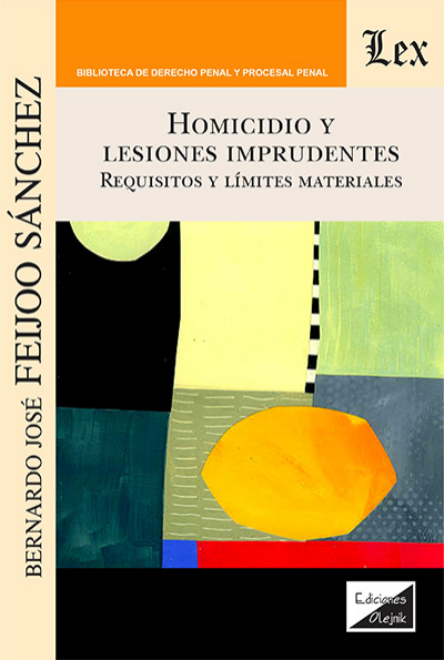 Cover des Buchs: Homicidio y lesiones imprudentes