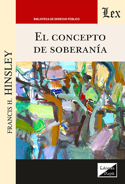 Cover of book: Concepto de soberanía