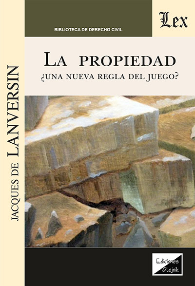 Cover des Buchs: Propiedad. Una nueva regla del juego