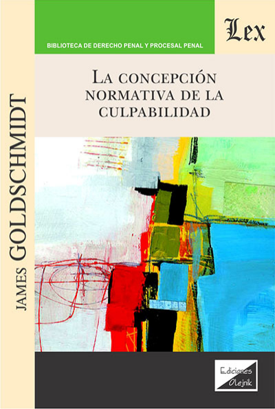 Cover des Buchs: Concepción normativa de la culpabilidad