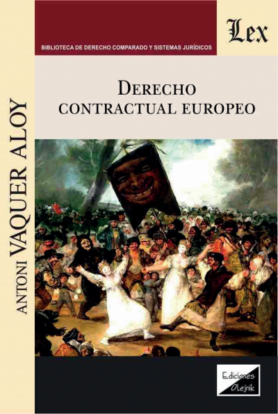 Cover des Buchs: Derecho contractual europeo