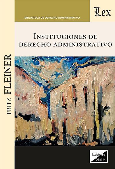 Cover des Buchs: Instituciones de derecho administrativo