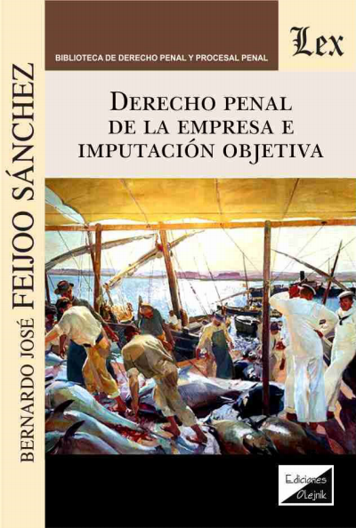 Cover des Buchs: Derecho penal de la empresa e imputación objetiva
