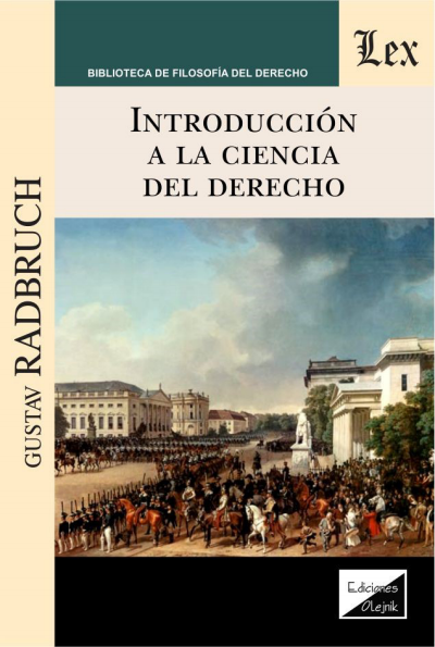Cover of book: Introducción a la ciencia del derecho