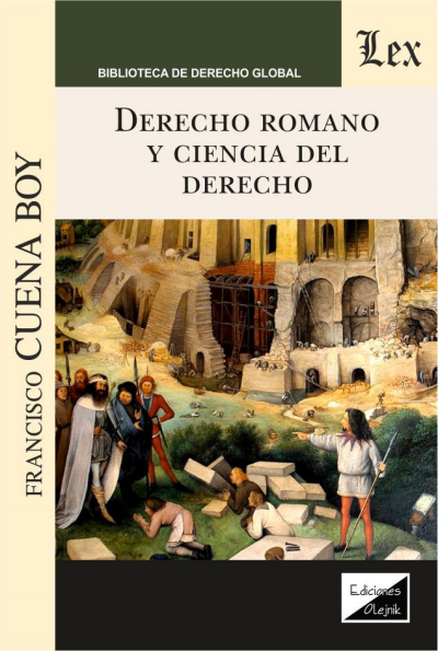 Cover of book: Derecho romano y ciencia del derecho