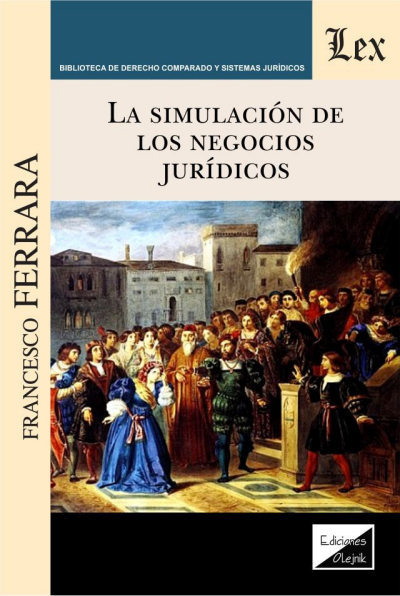 Cover des Buchs: Simulacion de los negocios juridicos