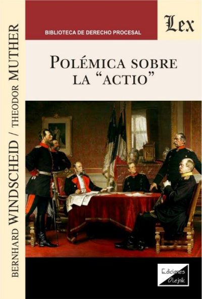 Cover des Buchs: Polemica sobre la actio