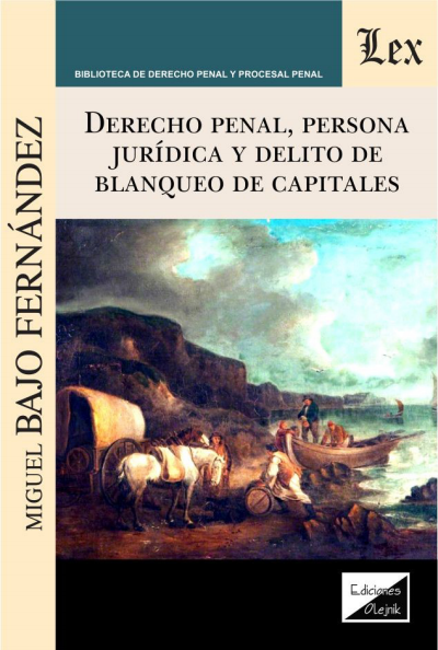 Cover des Buchs: Derecho penal,persona jurídica y delito de blanqueo
