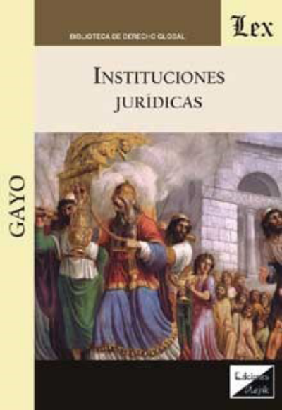 Cover of book: Instituciones jurídicas