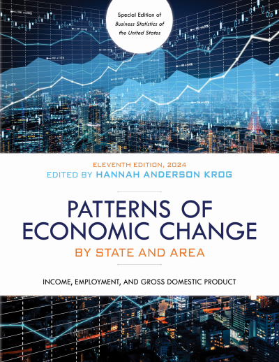 Cover des Buchs: Patterns of Economic Change by State and Area 2024