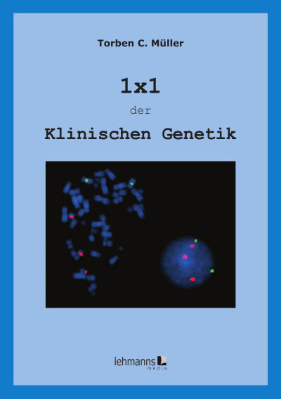 Cover des Buchs: 1x1 der Klinischen Genetik