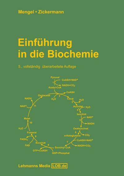 Cover des Buchs: Einführung in die Biochemie