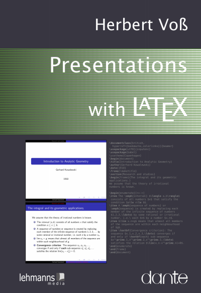 Cover des Buchs: Presentations with LaTeX