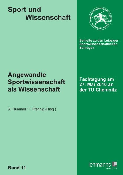 Cover des Buchs: Angewandte Sportwissenschaft als Wissenschaft