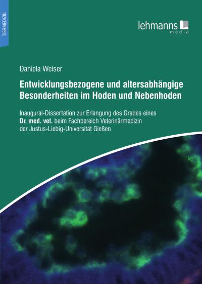 Cover des Buchs: Entwicklungsbezogene und altersabhängige Besonderheiten im Hoden und Nebenhoden
