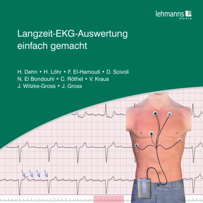 Cover des Buchs: Langzeit-EKG-Auswertung einfach gemacht