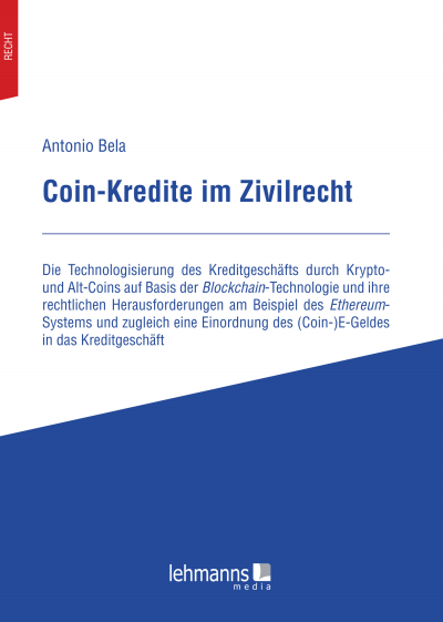 Cover des Buchs: Coin-Kredite im Zivilrecht
