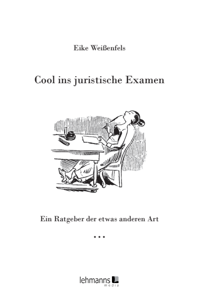 Cover of book: Cool ins juristische Examen