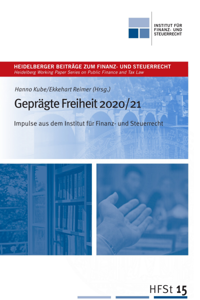 Cover of book: Geprägte Freiheit 2020/21
