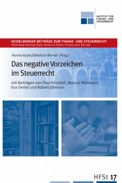 Cover of book: Das negative Vorzeichen im Steuerrecht